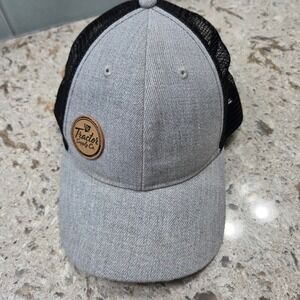 Tractor Supply Co. Hat Cap Trucker‎ Style Gray and Black Mesh Adjustable